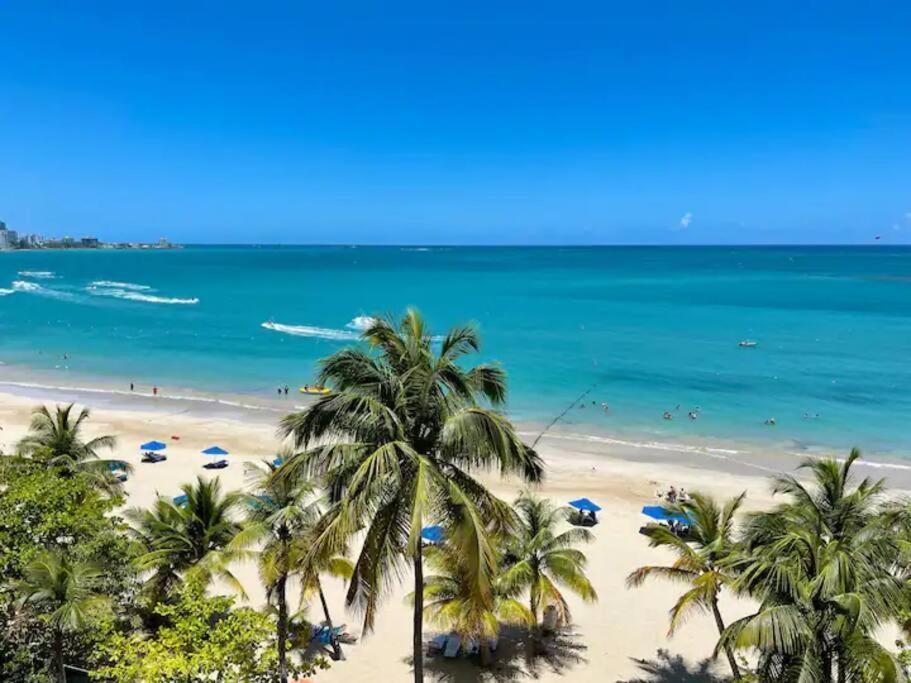 Ocean View Deluxe Suite: Pvt. Beach & Pool San Juan Exteriör bild